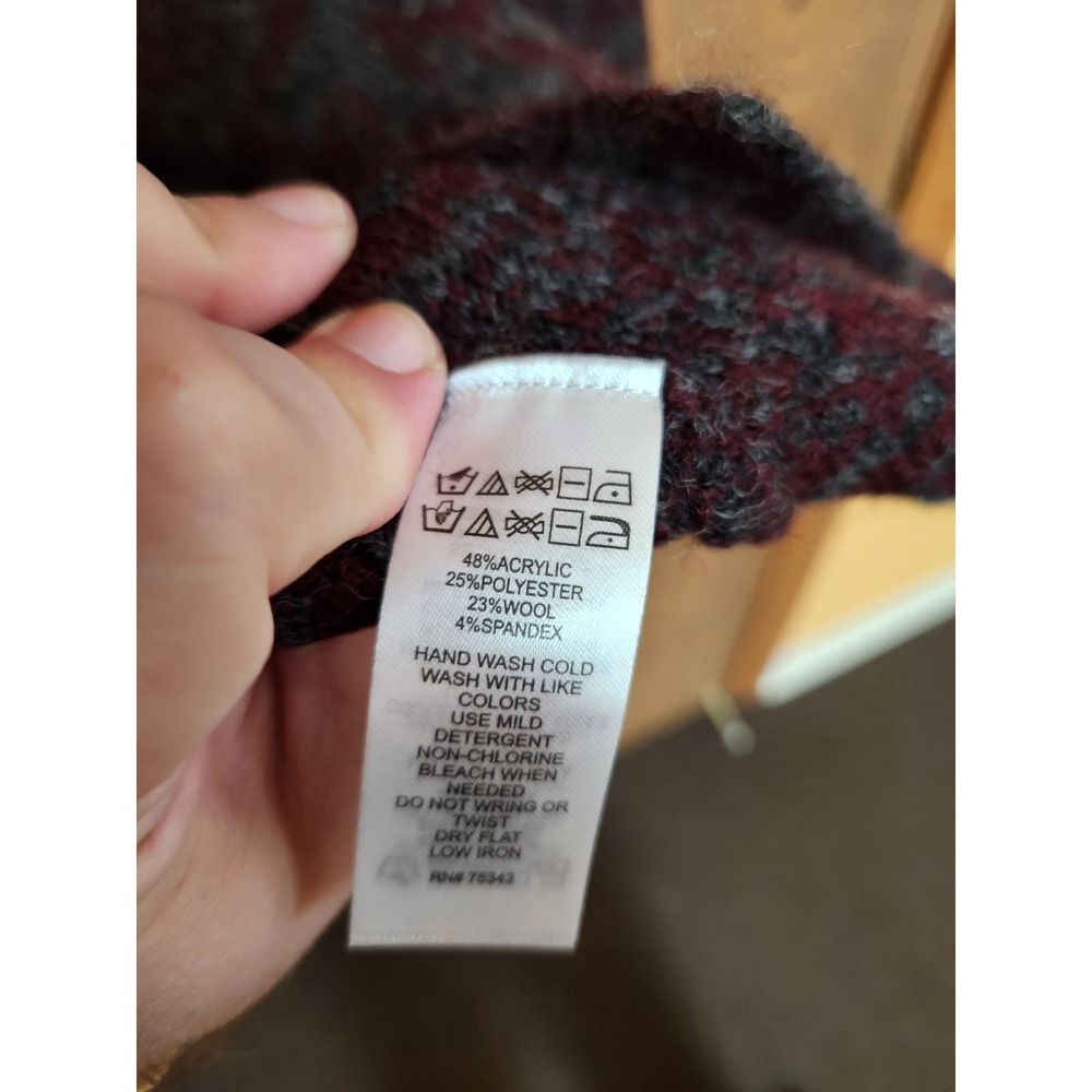 Ellen Tracy Blend Cardigan Wrap Sweater Large NWOT - Picture 4 of 7